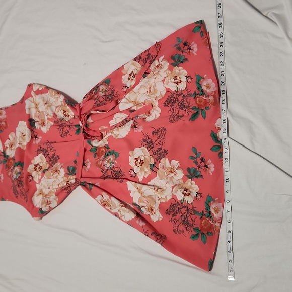 Women's Staccato Dress Pink Floral Medium - Picture 6 of 9